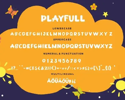 Playfull Joyful Sans Business Font