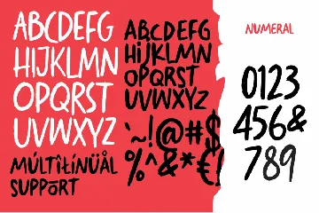 Berantakan Brush Typeface font