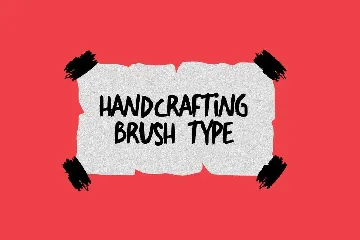 Berantakan Brush Typeface font