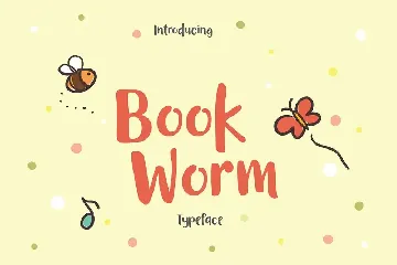 Book Worm Typeface font