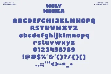 Woly Wonka font