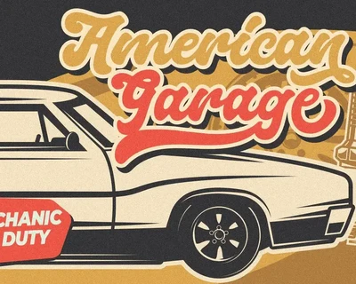 Vinttadge Retro Bold Script font