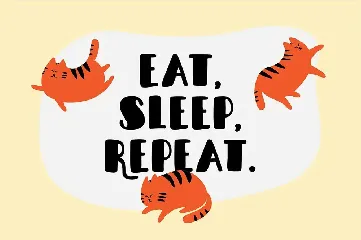 Sleepy Fat Cat font