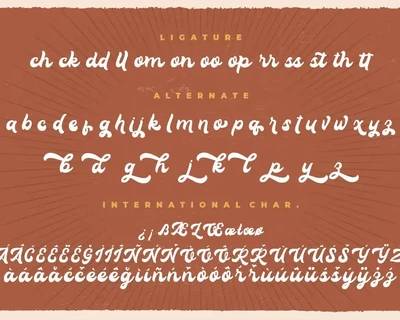 Klassik Style Retro Bold Script font