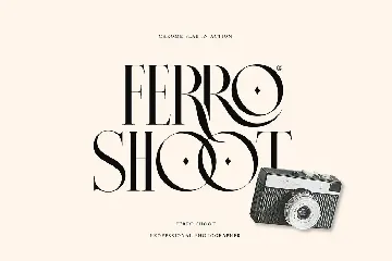 Chrome Slab | Semi-Condensed Serif font