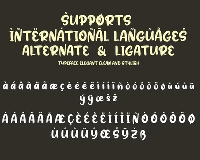 Radish font