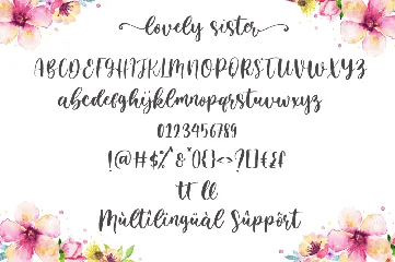 Lovely Sister font