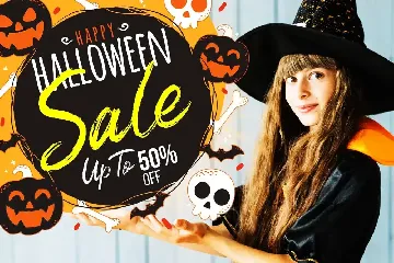 Kreature Halloween Advertisement Font