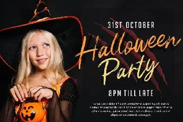 Kreature Halloween Advertisement Font