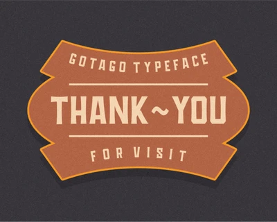 GOTAGA TYPEFACE font