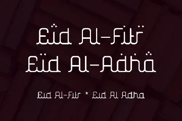 Zaenudin -  Arabic font with alternate characters