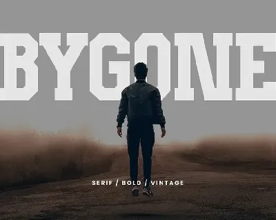 Bygone - Bold Serif Font