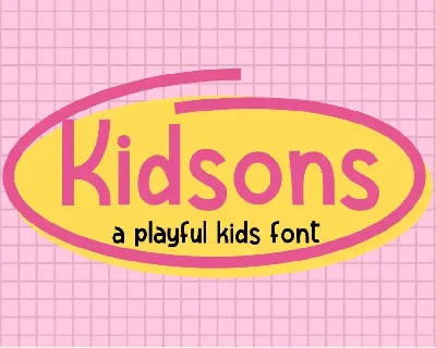 Kidsons Playful Font