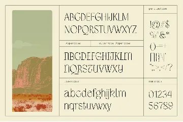 The Saroja | Aesthetic Font