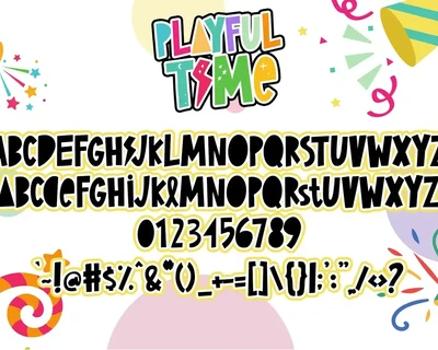 Playful Time font