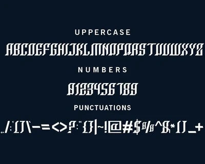 Gressleng font
