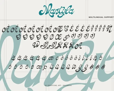Mantyla - Hippie Script font