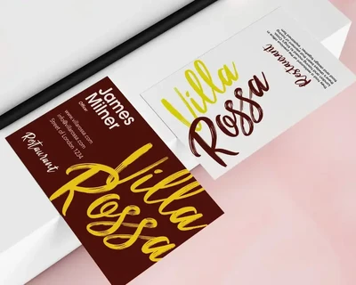 Scarletty Calligraphy Business Font
