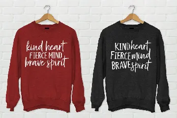 Kind Heart Font Duo