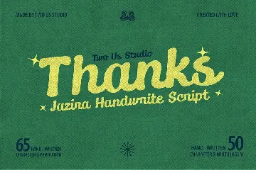 Jazira - Handwrite Script font