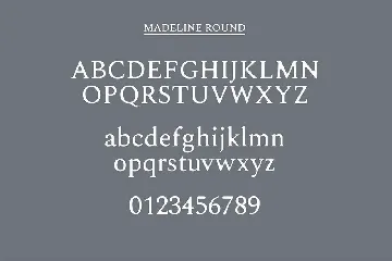 Madelin Serif Font Family