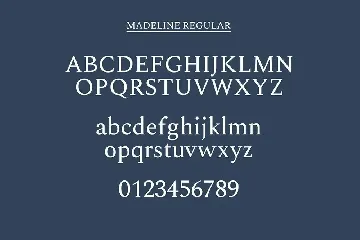 Madelin Serif Font Family