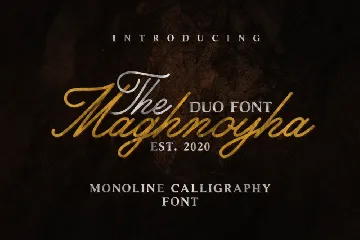 Maghnoyha DUO FONT