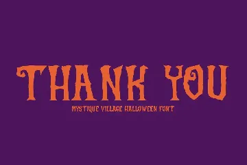 Mystique Village font