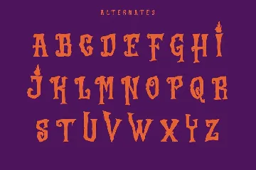 Mystique Village font