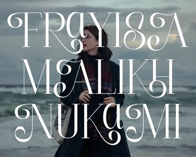 Askhora Unique Display Font