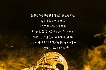 Hello Skull - Halloween Display Font
