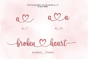 Dear Heart Script font