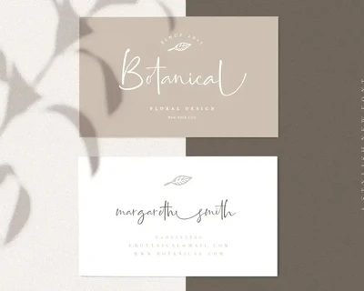 Brittanya Goldenite Signature Business Font