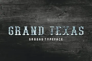 Grobag font