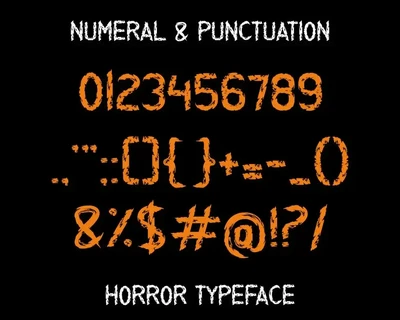 Diphobia - Display Horor Font