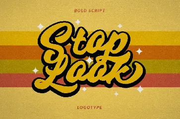 Hazzard - Bold Script Logotype font