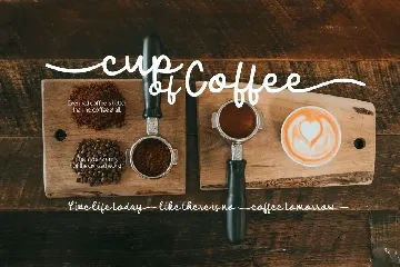 Loven Latte - Handwriting Type font