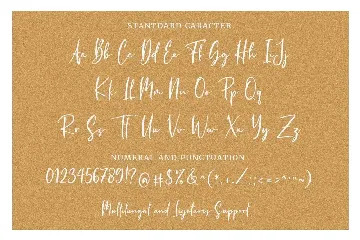 Harstmount - Signature Font