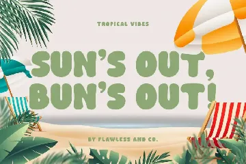 Tropical Vibes font