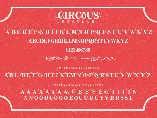 The Circous font