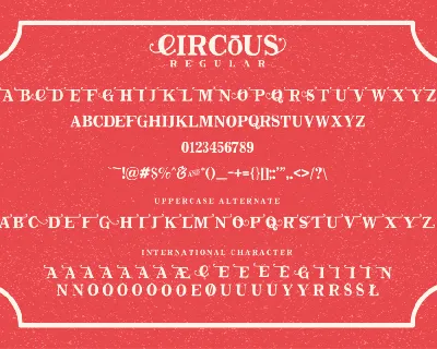 The Circous font