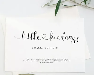 Olivia James font