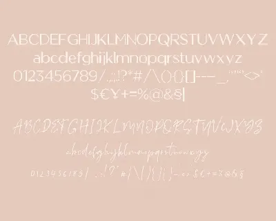 Bohemy font duo