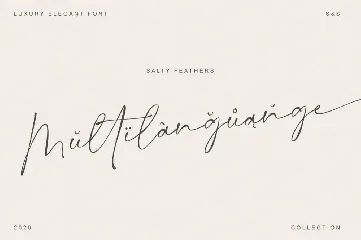 Salty Feathers font