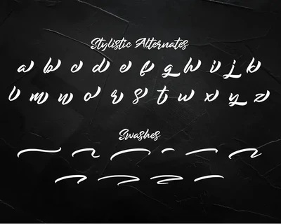 Rockmore - Authentic Bold Script font