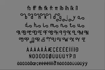 Jingadile Rough Sans Serif Font