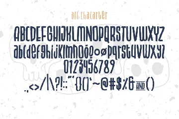 Blue Captain font