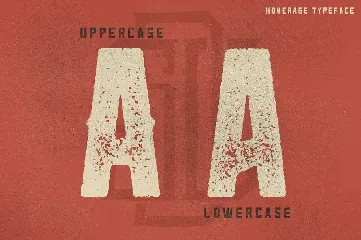 Hoverage Typeface font