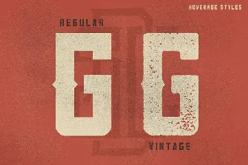 Hoverage Typeface font