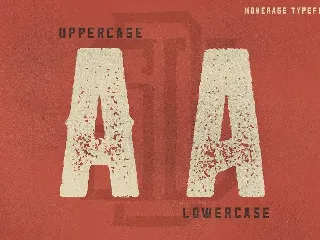 Hoverage Typeface font
